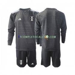 Maglia Perù Portiere Divisa Home 2023 Manica Lunga ,Bambino