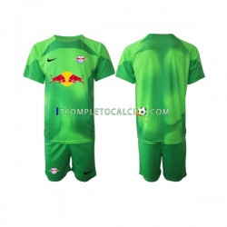 Maglia RB Leipzig Portiere Divisa Away 2022-2023 Manica Corta ,Bambino