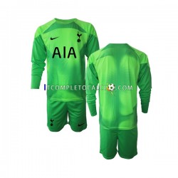 Maglia Tottenham Hotspur Portiere Divisa Away 2022-2023 Manica Lunga ,Bambino