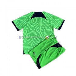 Maglia VfL Wolfsburg Divisa Home 2022-2023 Manica Corta ,Bambino