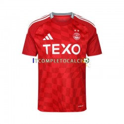 Maglia Aberdeen Divisa Home 2024-2025 Manica Corta ,Uomo
