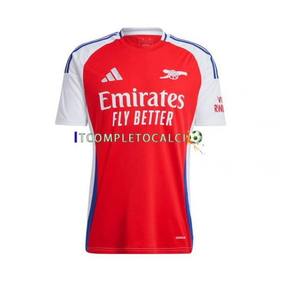Maglia Arsenal Divisa Home 2024-2025 Manica Corta ,Uomo