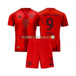 Maglia FC Bayern München Harry Kane 9 Divisa Home 2024-2025 Manica Corta ,Bambino
