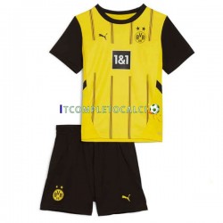 Maglia Borussia Dortmund Divisa Home 2024-2025 Manica Corta ,Bambino