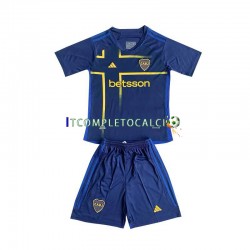 Maglia CA Boca Juniors Terza Divisa 2024 Manica Corta ,Bambino