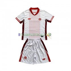 Maglia Canada Divisa Away 2024 Manica Corta ,Bambino