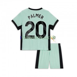 Maglia Chelsea Cole Palmer 20 Terza Divisa 2023-2024 Manica Corta ,Bambino