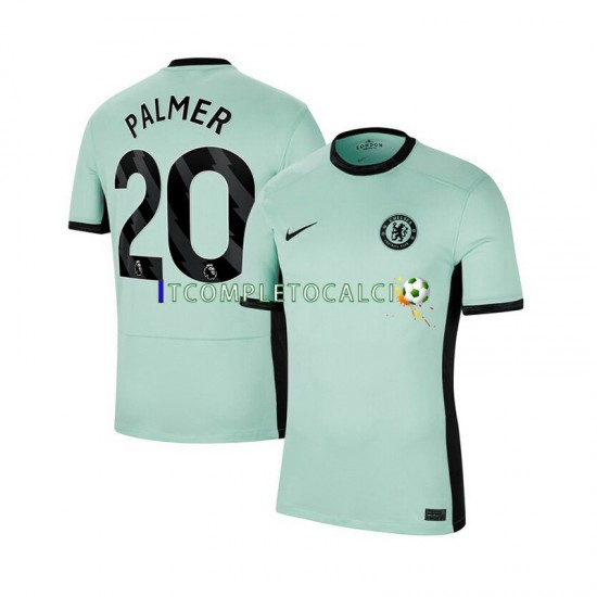Maglia Chelsea Cole Palmer 20 Terza Divisa 2023-2024 Manica Corta ,Uomo