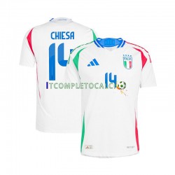 Maglia Italia Chiesa 14 Divisa Away Euro 2024 Manica Corta ,Uomo
