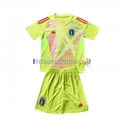 Maglia Italia Portiere Divisa Home Euro 2024 Manica Corta ,Bambino