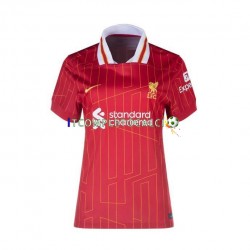 Maglia Liverpool Divisa Home 2024-2025 Manica Corta ,Donna