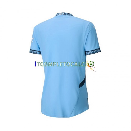 Maglia Manchester City Divisa Home 2024-2025 Manica Corta ,Uomo
