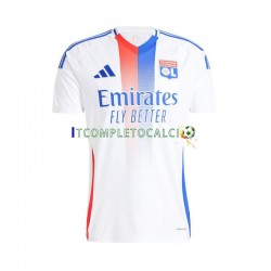 Maglia Olympique Lyonnais Divisa Home 2024-2025 Manica Corta ,Uomo