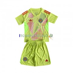 Maglia Scozia Portiere Divisa Home Euro 2024 Manica Corta ,Bambino