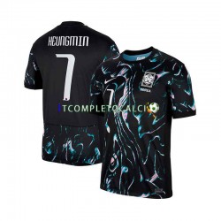 Maglia Corea del Sud Heungmin 7 Divisa Away 2024 Manica Corta ,Uomo