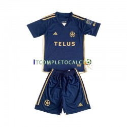 Maglia Vancouver Whitecaps Divisa Away 2024 Manica Corta ,Bambino