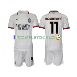 Maglia AC Milan ibrahimovic 11 Divisa Away 2024-2025 Manica Corta ,Bambino