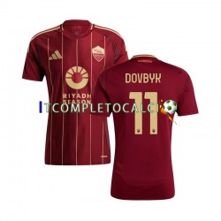 Maglia AS Roma Artem Dovbyk 11 Divisa Home 2024-2025 Manica Corta ,Uomo