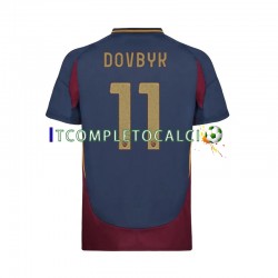 Maglia AS Roma Artem Dovbyk 11 Terza Divisa 2024-2025 Manica Corta ,Uomo