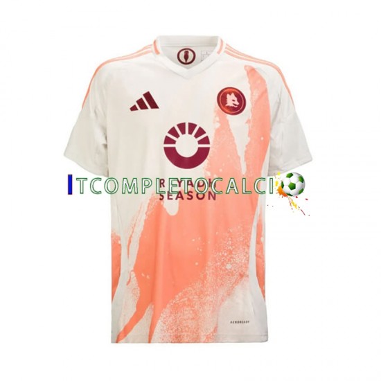 Maglia AS Roma Divisa Away 2024-2025 Manica Corta ,Uomo