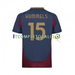 Maglia AS Roma Mats Hummels 15 Terza Divisa 2024-2025 Manica Corta ,Uomo