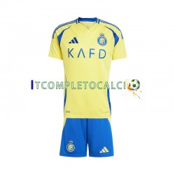Maglia Al Nassr Divisa Home 2024-2025 Manica Corta ,Bambino Maglia Al Nassr Divisa Home 2024-2025 Manica Corta ,Bambino