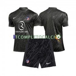 Maglia Atlético Madrid Portiere Divisa Home 2024-2025 Manica Corta ,Bambino