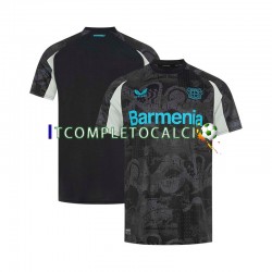 Maglia Bayer 04 Leverkusen Terza Divisa 2024-2025 Manica Corta ,Uomo