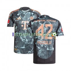 Maglia FC Bayern München Jamal Musiala 42 Divisa Away 2024-2025 Manica Corta ,Uomo