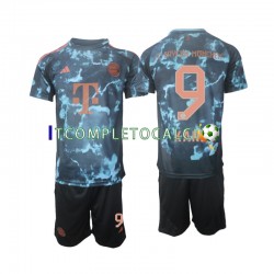 Maglia FC Bayern München Kane 9 Divisa Away 2024-2025 Manica Corta ,Bambino