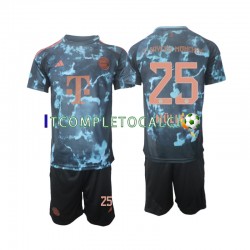 Maglia FC Bayern München Muller 25 Divisa Away 2024-2025 Manica Corta ,Bambino