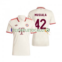 Maglia FC Bayern München Musiala 42 Terza Divisa 2024-2025 Manica Corta ,Uomo
