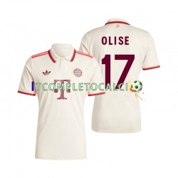 Maglia FC Bayern München Olise 17 Terza Divisa 2024-2025 Manica Corta ,Uomo