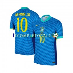 Maglia Brasile Neymar JR 10 Divisa Away 2024 Manica Corta ,Uomo