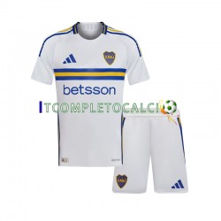 Maglia CA Boca Juniors Divisa Away 2024-2025 Manica Corta ,Bambino