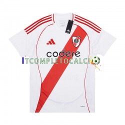 Maglia CA River Plate Divisa Home 2024-2025 Manica Corta ,Uomo