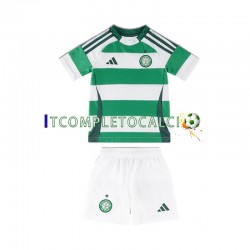 Maglia Celtic Divisa Home 2024-2025 Manica Corta ,Bambino