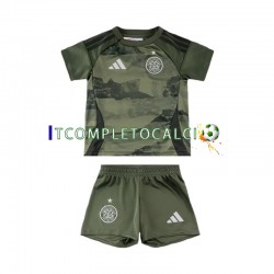 Maglia Celtic Terza Divisa 2024-2025 Manica Corta ,Bambino