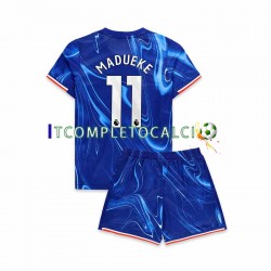 Maglia Chelsea Noni Madueke 11 Divisa Home 2024-2025 Manica Corta ,Bambino