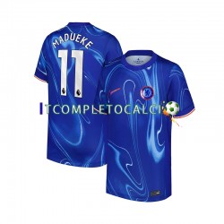 Maglia Chelsea Noni Madueke 11 Divisa Home 2024-2025 Manica Corta ,Uomo