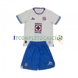 Maglia Cruz Azul Divisa Away 2024-2025 Manica Corta ,Bambino