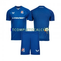 Maglia Dinamo Zagreb Divisa Home 2024-2025 Manica Corta ,Bambino