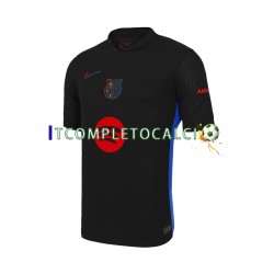 Maglia FC Barcelona UCL Font Divisa Away 2024-2025 Manica Corta ,Uomo