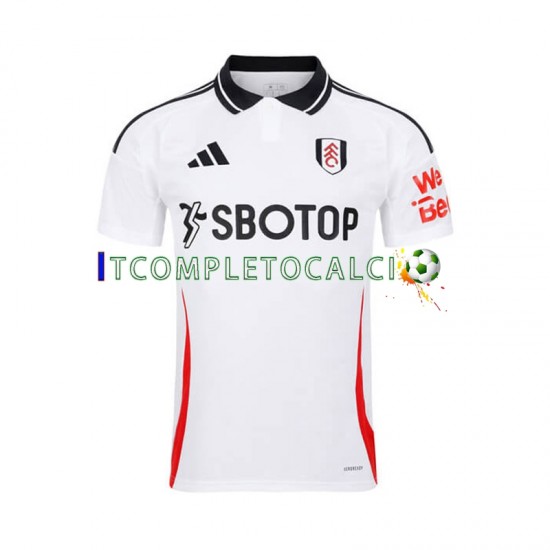 Maglia Fulham Divisa Home 2024-2025 Manica Corta ,Uomo