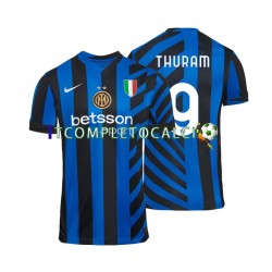 Maglia Inter Milan Marcus Thuram 9 Divisa Home 2024-2025 Manica Corta ,Uomo