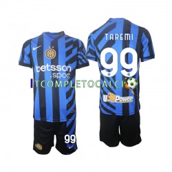 Maglia Inter Milan Mehdi Taremi 99 Divisa Home 2024-2025 Manica Corta ,Bambino