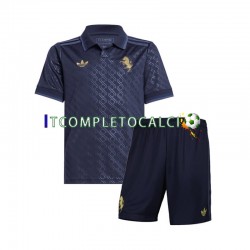 Maglia Juventus Terza Divisa 2024-2025 Manica Corta ,Bambino