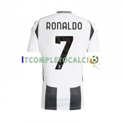 Maglia Juventus Cristiano Ronaldo 7 Divisa Home 2024-2025 Manica Corta ,Uomo