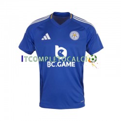 Maglia Leicester City Divisa Home 2024-2025 Manica Corta ,Uomo