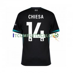 Maglia Liverpool Federico Chiesa 14 Divisa Away 2024-2025 Manica Corta ,Uomo